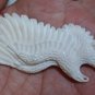 Bali Pendant Necklace Flying Eagle From Buffalo Bone Carving With Silver Bail 925 #q992