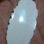 Bali Pendant Necklace Indian Face Wolf From Buffalo Bone Carving With Silver Bail 925 #q337