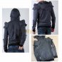 Free Shipping Hot Armored Knight Hoodie Jacket Cosplay Costume