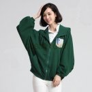Free Shipping Hot High Quality Attack On Titan Unisex Reon Corps Hoodie Batwing Coat