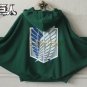 Free Shipping Hot High Quality Attack On Titan Unisex Reon Corps Hoodie Batwing Coat