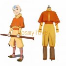 Free Shipping Avatar The Last Airbender Cosplay Aang Costume