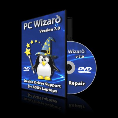 PC Wizard - For ASUS Laptops on DVD Disc