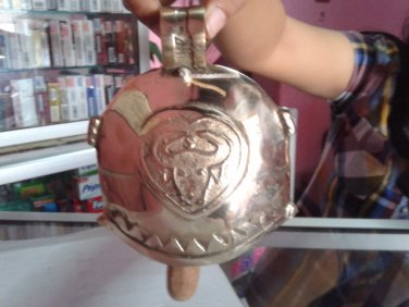 Anticuque Cow bell House bell java Indonesia Size : 15x 12 cm