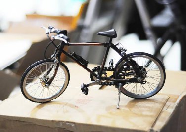 2 new handmade Miniature Mountain Bike Bicycle, Rare sport bike look great, Size : 28 x11 x19 cm