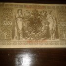 GERMAN 1000 MARK Circulated 1910 REICHSBANKNOTE BANKNOTE GERMANY Nr6389539H