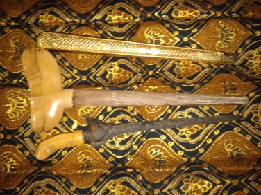 Old Kris Keris, Genuine Java Vintage Magic Blade, Knife, Sword Indonesia