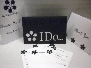 "I Do" Wedding Invitation Package