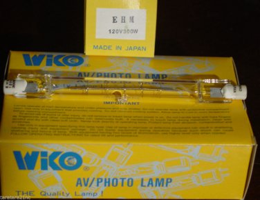 QTY 4 Wiko EHM 300W 120V BULB EHM 300W HALOGEN LAMP Osram SSTV Q300T3/CL