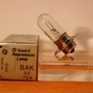 Qty = 4 Bulbs GE LAMP BAK Bulb 4V .75A ACG51-A1 NEW IN BOX