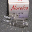 Qty 4 Norelco FCS 150 Watt 24 Volt AV Photo Projector Bulb