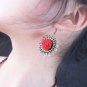 revival chinese style flower earrings