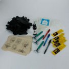 Tattoo Mini Kit Practice Skins Marking Pens Gloves Razors 2oz Inks TY001