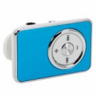 TM02 Clip TF Card MP3 Player Blue