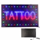 Flashing Neon Light Tattoo LED Sign