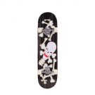 Skeleton Head Stickers Maple Deck Skateboard Complete