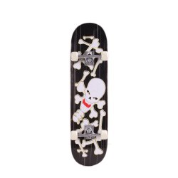Skeleton Head Stickers Maple Deck Skateboard Complete