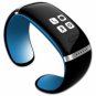 L12S OLED Bluetooth V3.0 Stylish Touch Screen Smart Bracelet Blue + Black