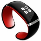 L12S OLED Bluetooth V3.0 Stylish Touch Screen Smart Bracelet Red + Black