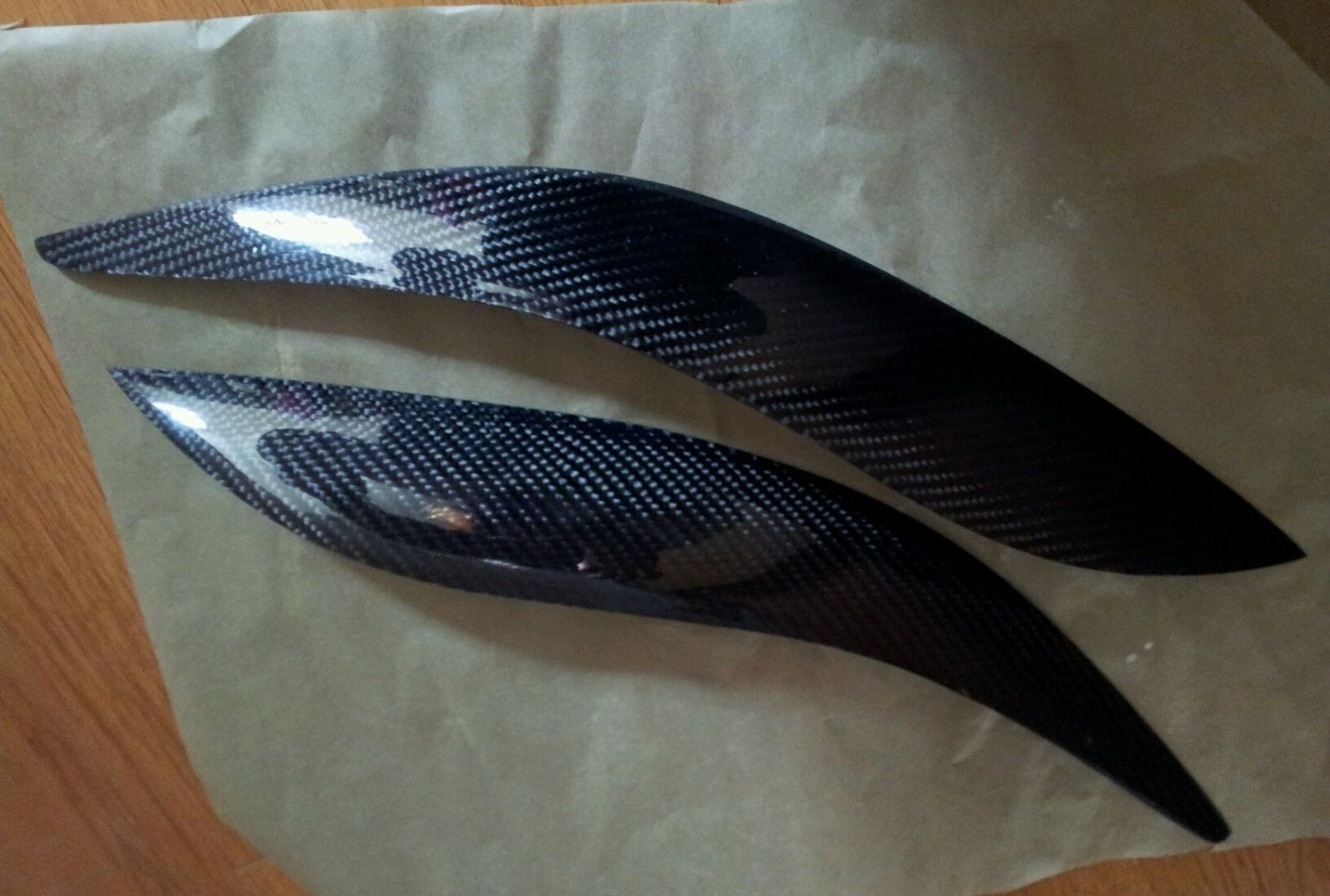 Carbon Fiber Eyelids Eyebrows Scion TC 2005-2010