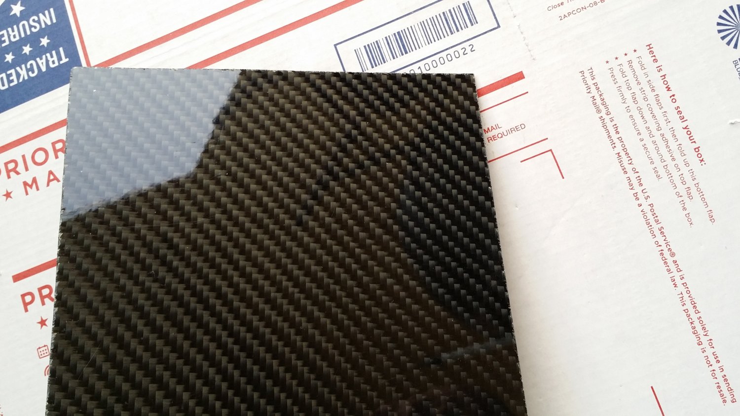 Carbon Fiber Panel 24"x36"x1mm