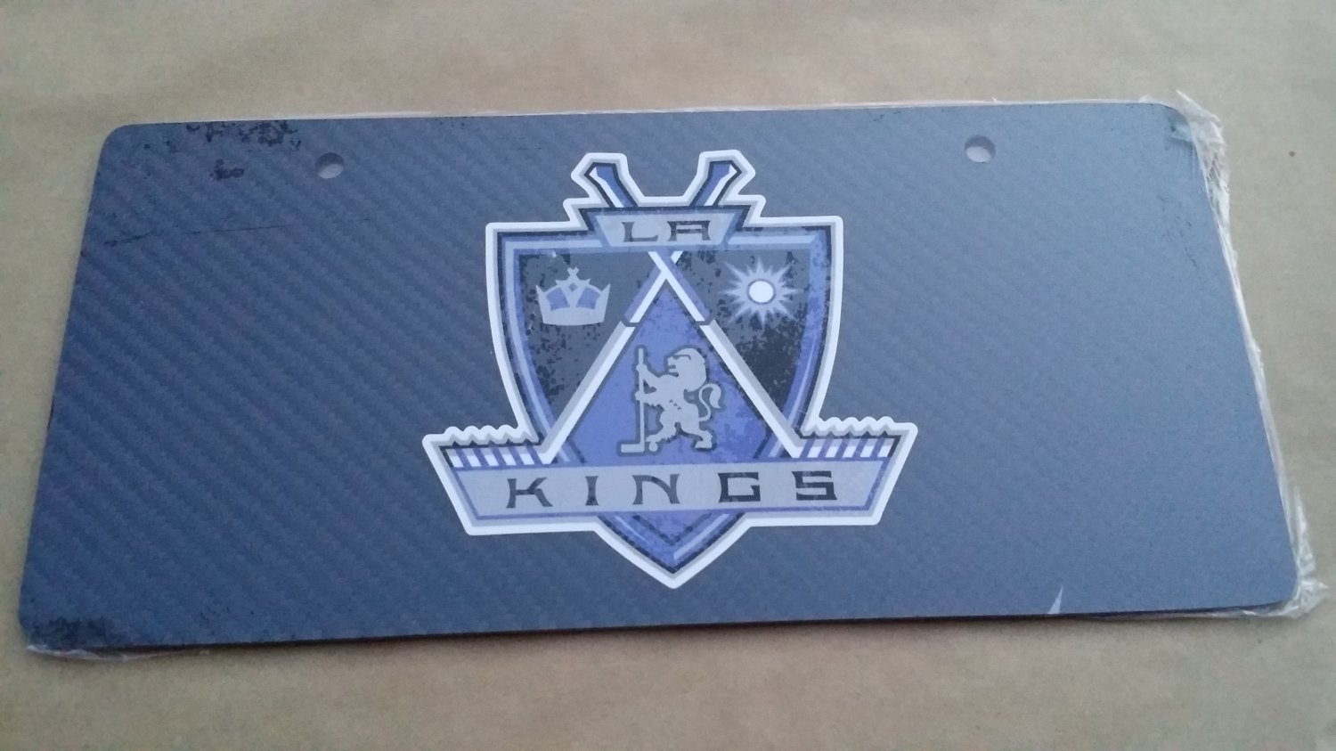 Carbon Fiber License Plate LA KINGS