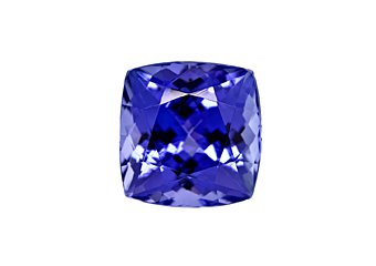 Cushion Cut Shape Deep Blue AAA Tanzanite 6mm 1.00 Carat Loose Gem Stone