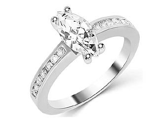 1.3 CARAT WOMENS DIAMOND ENGAGEMENT WEDDING RING MARQUISE CUT SHAPE WHITE GOLD