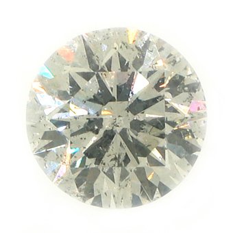 2.32 Carat Brilliant Round Cut Diamond Loose Gem Stone SI3 H-I
