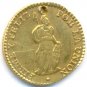 1826-CUZCO-GM GOLD ESCUDO PERU, VERY SCARCE ISSUE