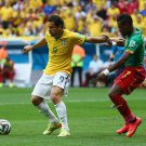 004 -  8 X 6 Photo - Football - FIFA World Cup 2014 - Brazil V Cameroon Fred & Henri Bedimo.jpg
