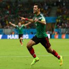 016 -  8 X 6 Photo - Football - FIFA World Cup 2014 - Croatia V Mexico Rafael Marquez Celebrates