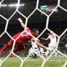 041 -  8 X 6 Photo - Football - FIFA World Cup 2014 - Greece V Ivory Coast Wilfried Bony Scores