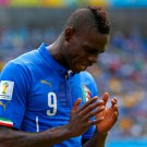 061 -  8 X 6 Photo - Football - FIFA World Cup 2014 - Italy V Uruguay Mario Balotelli