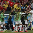 092 - 8 X 6 Photo - Football - FIFA World Cup 2014 - Algeria V South Korea - Algerian Goal