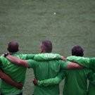 093 - 8 X 6 Photo - Football - FIFA World Cup 2014 - Algeria V South Korea - Algerian Squad