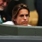 001 - 8 X 6 Photo - Tennis - Wimbledon Championship 2014 - Day 1 -  Amelie Mauresmo Watches On