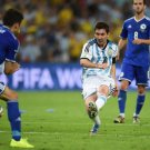 WC 0107 - 8 X 6 Photo - Football - FIFA World Cup 2014 - Argentina V Bosnia - Lionel Messi Scores