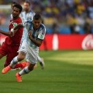 WC 0114 - 8 X 6 Photo - Football - FIFA World Cup 2014 - Argentina V Iran - Rojo & Masoud Shojaei