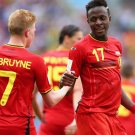 WC 0124 - 8 X 6 Photo - Football - FIFA World Cup 2014 - Belgium V Russia - Origi  & Kevin De Bruyne