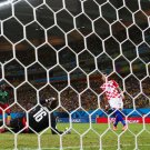 WC 0147 - 8 X 6 Photo - Football - FIFA World Cup 2014 - Cameroon V Crotia - Mario Mandzukic Scores