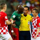 WC 0149 - 8 X 6 Photo - Football - FIFA World Cup 2014 - Cameroon V Crotia - Stephane Mbia