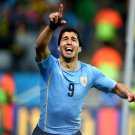 WC 0161 - 8 X 6 Photo - Football - FIFA World Cup 2014 - England V Uruguay - Luis Suarez Celebrating