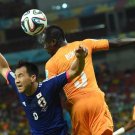 WC 0216 - 8 X 6 Photo - Football - FIFA World Cup 2014 - Japan V Ivory Coast - Arthur Bok