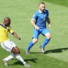 WC 0229 - 8 X 6 Photo - Football - FIFA World Cup2014 - Colombia V Greece
