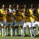 WC 0231 - 8 X 6 Photo - Football - FIFA World Cup2014 - Colombia V Greece - Colombia Team Line Up