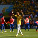 WC 0426 -  8 X 6 Photo - Football - FIFA World Cup 2014 - Brazil V Chile Neymar