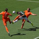 458 - 8 X 6 Photo - Football - FIFA World Cup - Holland V Mexico Hector Herrera