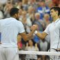 073 - 8 X 6 Photo - Tennis - Wimbledon Championship 2014 - Day 7 - Novak Djokovic Jo Wilfried Tsonga