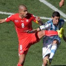 510 -  8 x 6 - Photo - Football - FIFA World Cup - Argentina v Switzerland Goekhan Inler